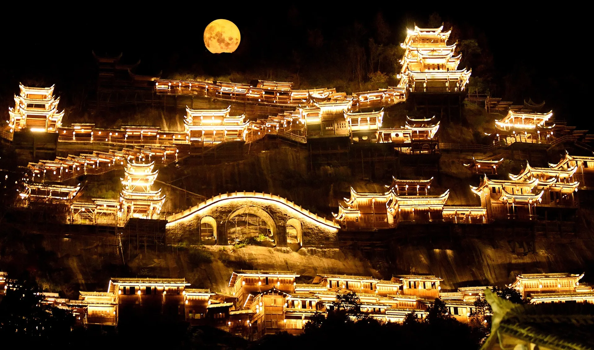 Wangxian Valley in Jiangxi Province, China
